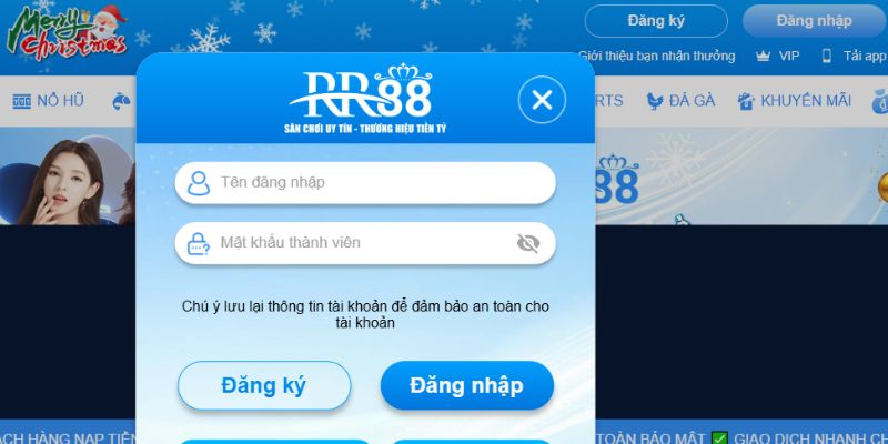 Cách thức đăng nhập RR88 siêu đơn giản
